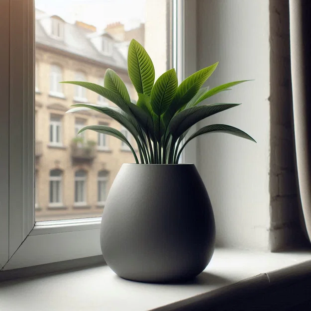 Chậu Cây Thiết Kế Tối Giản (Minimalist Design Planter) - Image 1