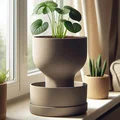 Chậu Tự Tưới Dáng Grail (Self Watering Grail Planter) - Thumbnail 1