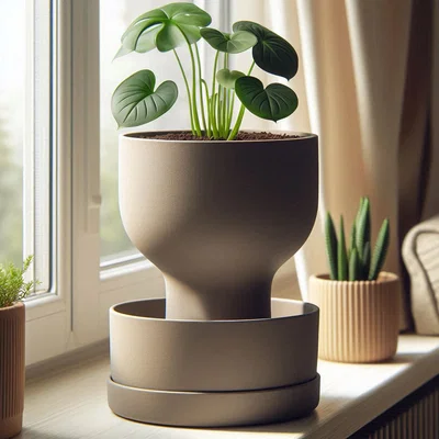 Chậu Tự Tưới Dáng Grail (Self Watering Grail Planter)