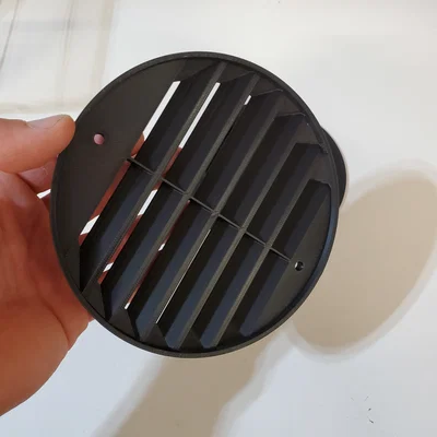 Cửa gió hút vào tròn 4 inch kèm lưới chống côn trùng