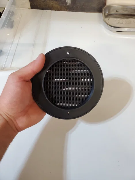 Cửa gió hút vào tròn 4 inch kèm lưới chống côn trùng - Image 4