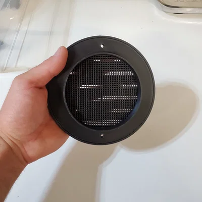 Cửa gió hút vào tròn 4 inch kèm lưới chống côn trùng