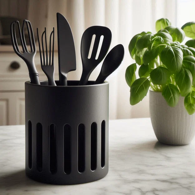 Giỏ đựng dụng cụ nhà bếp (Kitchen Utensil Holder, Utensil Basket) - Image 1