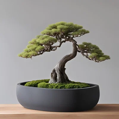 Chậu Bonsai Tròn Tối Giản (Round Bonsai Pot, Bonsai Planter)