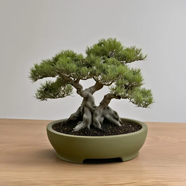 Chậu Bonsai Tròn (Round Bonsai Pot) - Image 1
