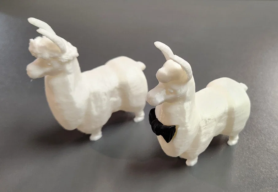 Mô hình Lạc đà (Lama) trang trí bánh cưới độc đáo - Image 1