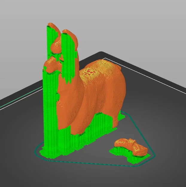 Mô hình Lạc đà (Lama) trang trí bánh cưới độc đáo - Image 2