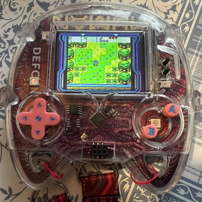 Nắp D-pad và nút AB cho Defcon 32 Badge #DC32