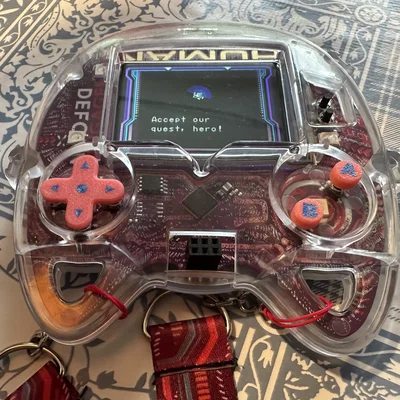 Nắp D-pad và nút AB cho Defcon 32 Badge #DC32