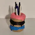 Khay Cắm Bút Hình Bánh Donut Xếp Chồng (Stacked Donuts Pen/Pencil Holder) - Thumbnail 2