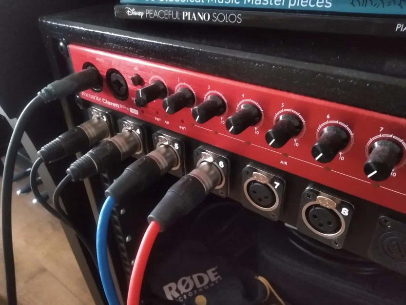 Nhãn số XLR / Tấm chữ số (XLR Numeric Label / Numeric Lettering Plate) - Image 1