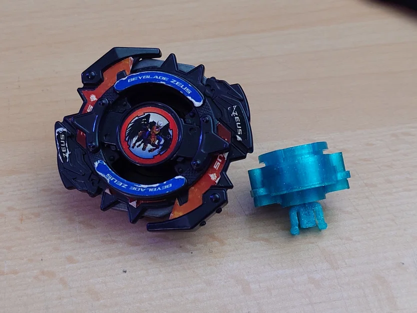 Thay free shaft Customize-Gear cho Beyblade/Bakuten Shoot (Zeus) - Image 1