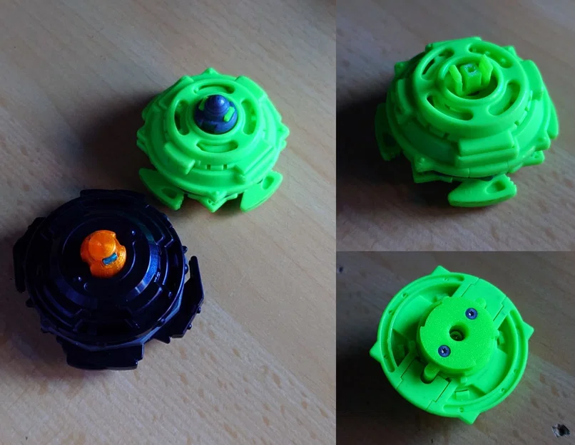 Thay free shaft Customize-Gear cho Beyblade/Bakuten Shoot (Zeus) - Image 9