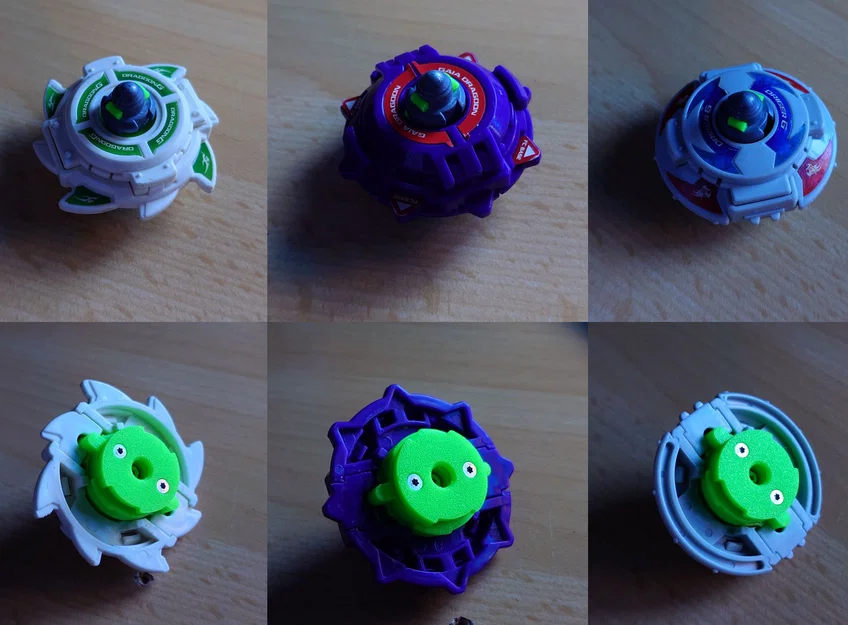 Thay free shaft Customize-Gear cho Beyblade/Bakuten Shoot (Zeus) - Image 10