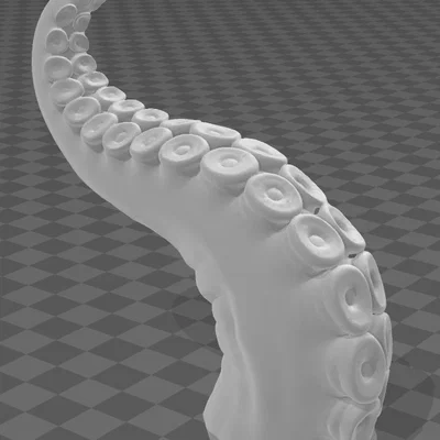 Tay nắm cửa hình xúc tu độc đáo (Parametric tentacle doorknob)