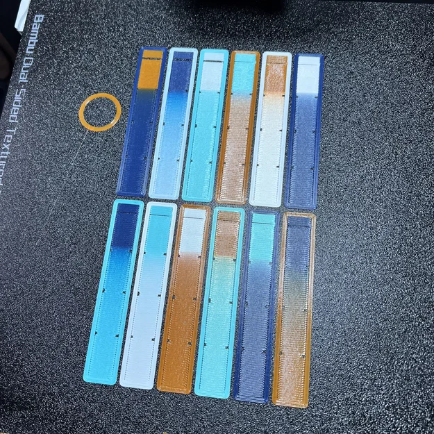 Dải Test Purge Màu cho Bambu Lab AMS (P1P) - Image 3