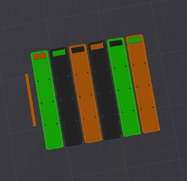 Dải Test Purge Màu cho Bambu Lab AMS (P1P) - Image 4