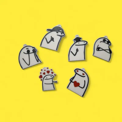 Móc Khóa Flork KeyChains - Llaveros Deformito
