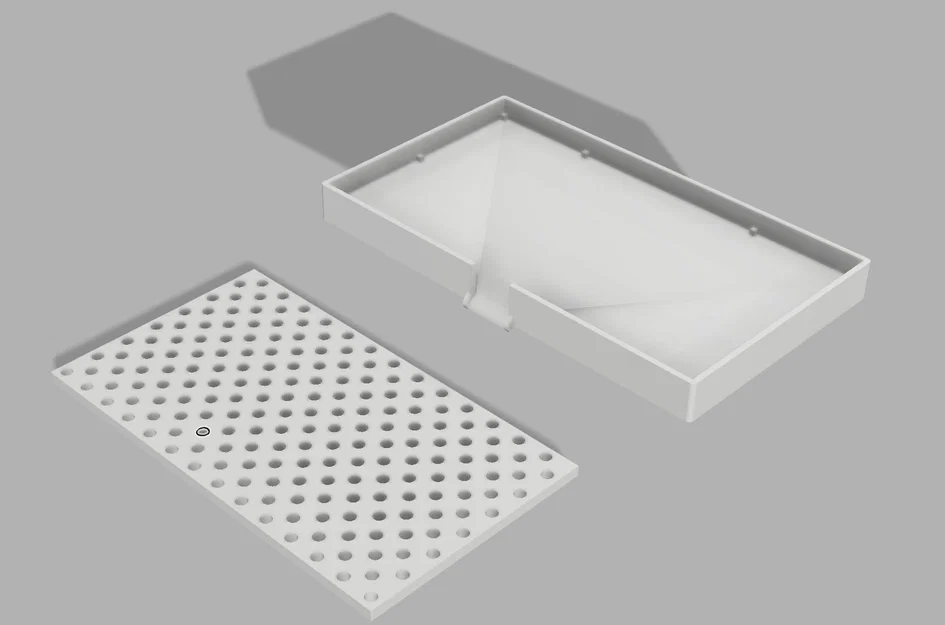 Khay để xà phòng & miếng rửa chén cạnh bồn rửa có rãnh thoát nước - Image 1