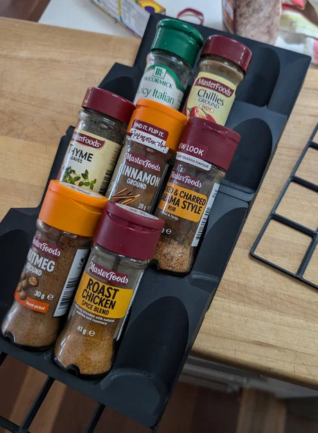 Kệ gia vị Gridfinity cho ngăn kéo - Image 2