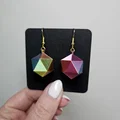 Bông tai đa diện Icosahedron & Dodecahedron - Thumbnail 4
