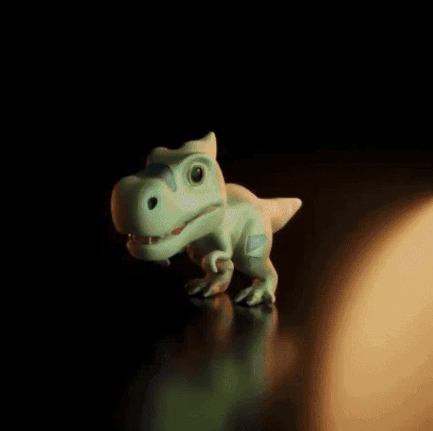 Mô hình chú khủng long T-Rex dễ thương - Đồ chơi in 3D cực hot - Image 2