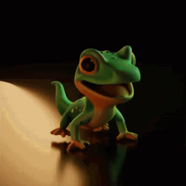 Mô hình 3D chú kỳ giông Baby Salamander đáng yêu - Image 2