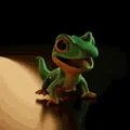Mô hình 3D chú kỳ giông Baby Salamander đáng yêu - Thumbnail 2