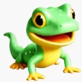 Mô hình 3D chú kỳ giông Baby Salamander đáng yêu - Thumbnail 4