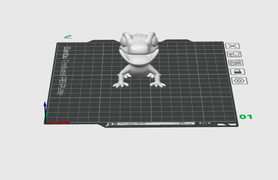 Mô hình 3D chú kỳ giông Baby Salamander đáng yêu - Image 7