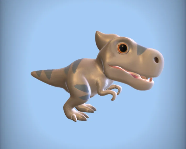 Mô hình chú khủng long T-Rex dễ thương - Đồ chơi in 3D cực hot - Image 6