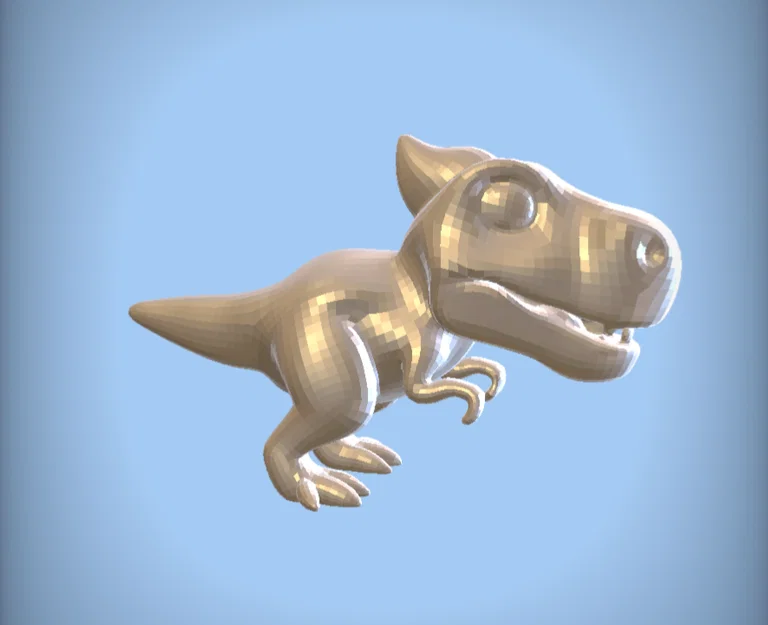 Mô hình chú khủng long T-Rex dễ thương - Đồ chơi in 3D cực hot - Image 7