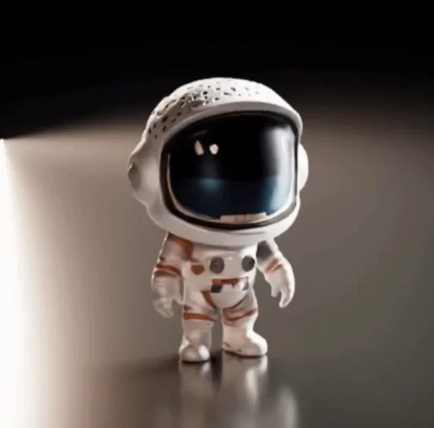 Baby Astronaut: Mô hình phi hành gia nhí 3D cực dễ in - Image 1