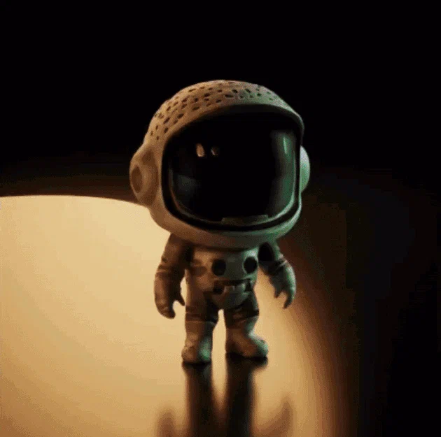 Baby Astronaut: Mô hình phi hành gia nhí 3D cực dễ in - Image 2