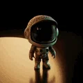 Baby Astronaut: Mô hình phi hành gia nhí 3D cực dễ in - Thumbnail 2