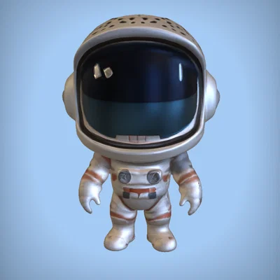 Baby Astronaut: Mô hình phi hành gia nhí 3D cực dễ in