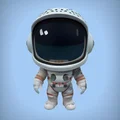 Baby Astronaut: Mô hình phi hành gia nhí 3D cực dễ in - Thumbnail 5