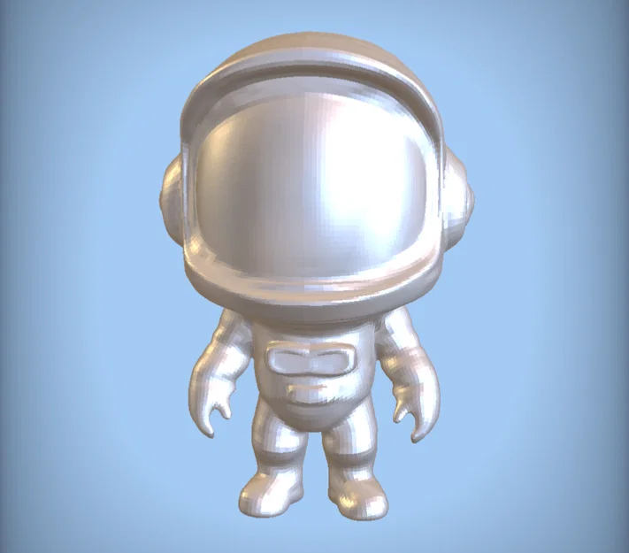 Baby Astronaut: Mô hình phi hành gia nhí 3D cực dễ in - Image 8