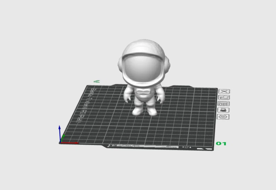 Baby Astronaut: Mô hình phi hành gia nhí 3D cực dễ in - Image 10