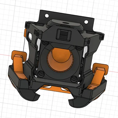 Bộ Mount Xol Toolhead Bambu Lab Hotend và quạt 3010 cho Voron