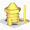 Mô hình đồ chơi Fidget Nozzle cỡ lớn cho người yêu in 3D - Thumbnail 2