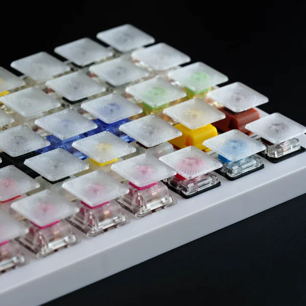 Keycap Phẳng Tối Giản (Minimal Flat Keycaps) - Image 1