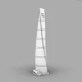 Mô hình lắp ráp tháp Thượng Hải (Shanghai Tower) 3D cho tín đồ kiến trúc - Thumbnail 2