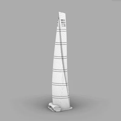 Mô hình lắp ráp tháp Thượng Hải (Shanghai Tower) 3D cho tín đồ kiến trúc