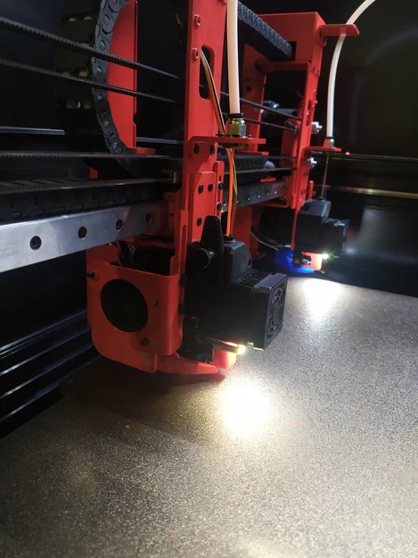 MODIX BIG IDEX Griffin: Duct 2 mặt cho Volcano Hotend - Image 1