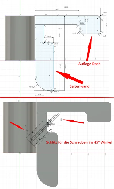 Adapter Kederleisten Starlink cho LMC/Dethleffs/Weinsberg + kẹp 35mm - Image 4