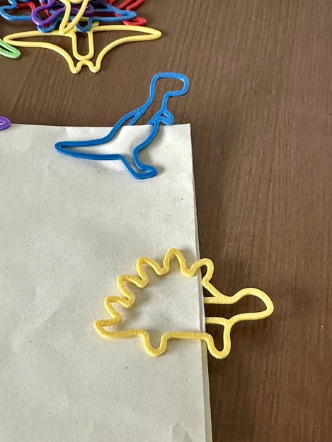 Kẹp giấy khủng long vui nhộn (Fun Dinosaur Paper Clips) - Image 2