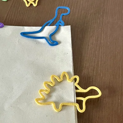 Kẹp giấy khủng long vui nhộn (Fun Dinosaur Paper Clips)