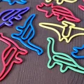 Kẹp giấy khủng long vui nhộn (Fun Dinosaur Paper Clips) - Thumbnail 3