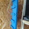 Giá treo pin Makita 18V gắn tường dạng module cực gọn cho xưởng - Thumbnail 2
